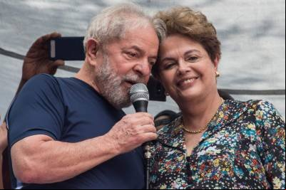Dilma em ato com Lula e Kalil em MG: Se Brizola fosse vivo, votaria em Lula